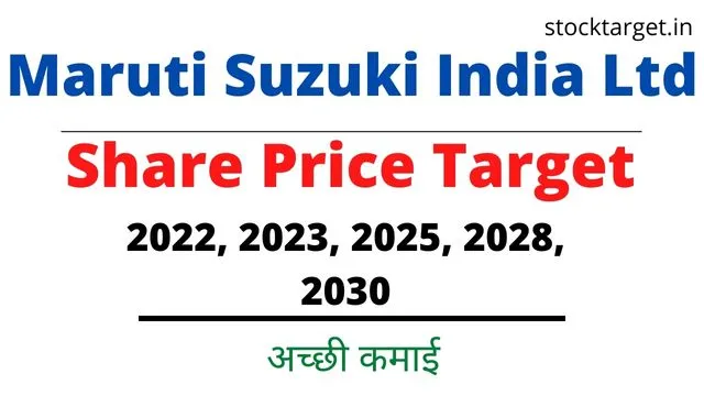 Maruti Share Price Target