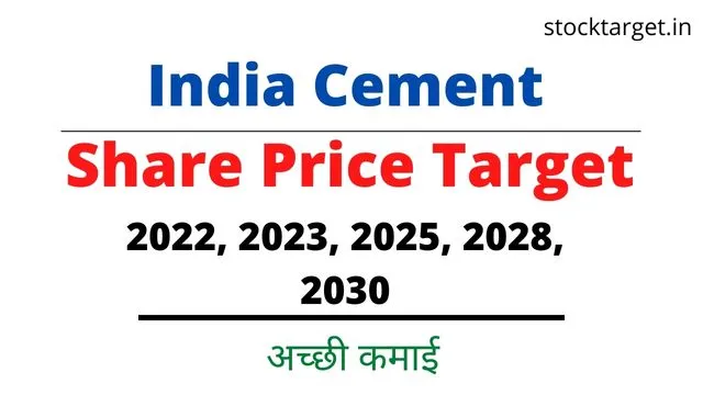 India Cement Share Price Target